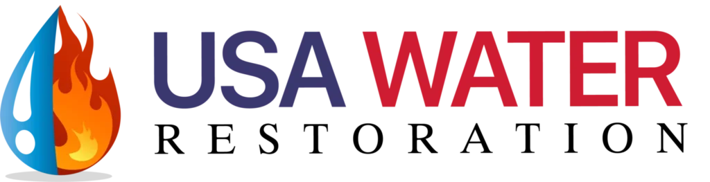 USA Water Restoration Logo