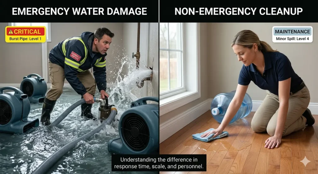emergency water damage