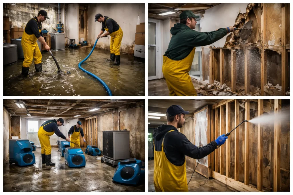 Flooded Basement in Vancouver